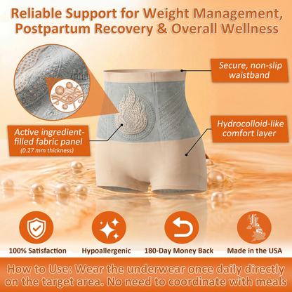 PAURAJU® 30-Min All-in-One Micro-Particle Fat-Burning Shorts✅Ignites deep microcirculation to melt fat, flush toxins, and reverse metabolic aging.