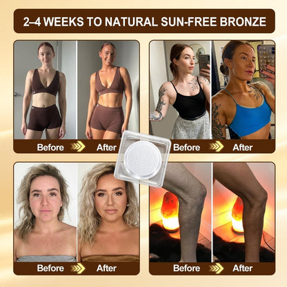 𝑮𝒂𝒇𝒂𝒄𝒆® Sunless Natural Glow Transdermal Tanning Micro-Needle Patch