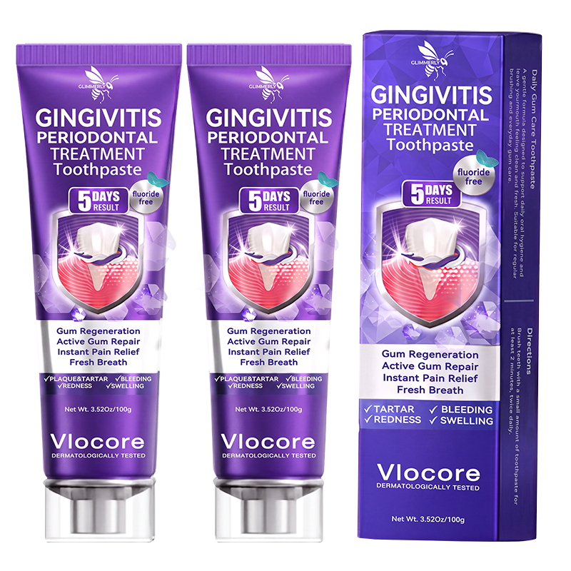 GLIMMERLY® VioCore Bee Venom Gingivitis & Periodontitis Treatment Toothpaste🎄📀