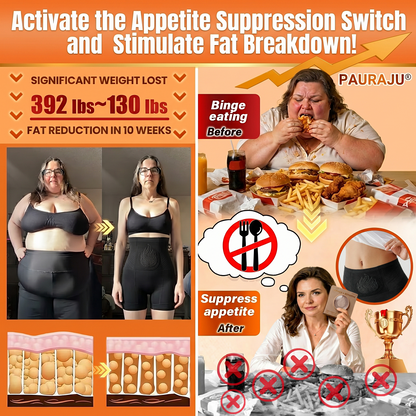 PAURAJU® 30-Min All-in-One Micro-Particle Fat-Burning Shorts✅Ignites deep microcirculation to melt fat, flush toxins, and reverse metabolic aging.