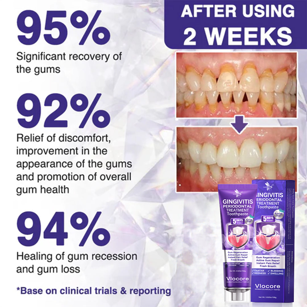 GLIMMERLY® VioCore Bee Venom Gingivitis & Periodontitis Treatment Toothpaste🎄📀