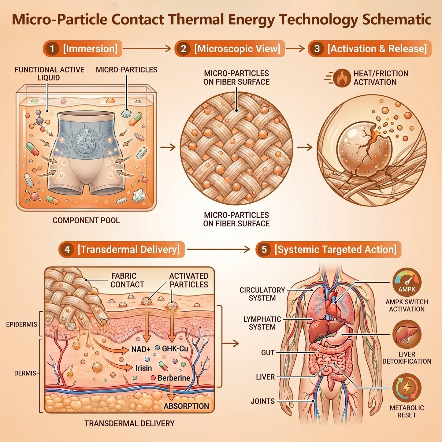 PAURAJU® 30-Min All-in-One Micro-Particle Fat-Burning Shorts✅Ignites deep microcirculation to melt fat, flush toxins, and reverse metabolic aging.